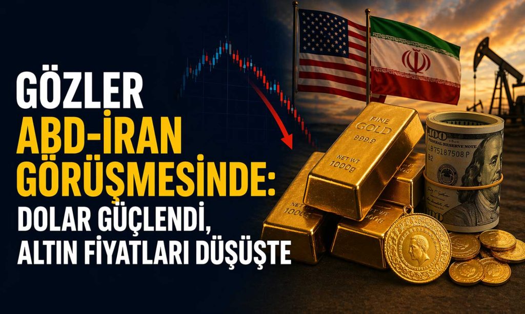 Altın geriledi: Piyasalar ABD-İran görüşmesine kilitlendi