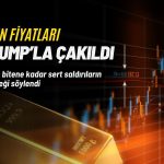 Altın yine çakıldı: Trump’ın İran mesajı fiyatları baskıladı