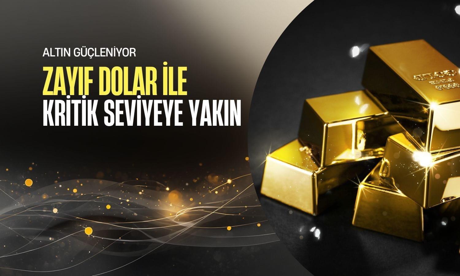 Altın zayıflayan dolarla kritik seviye 5000 dolara ilerliyor