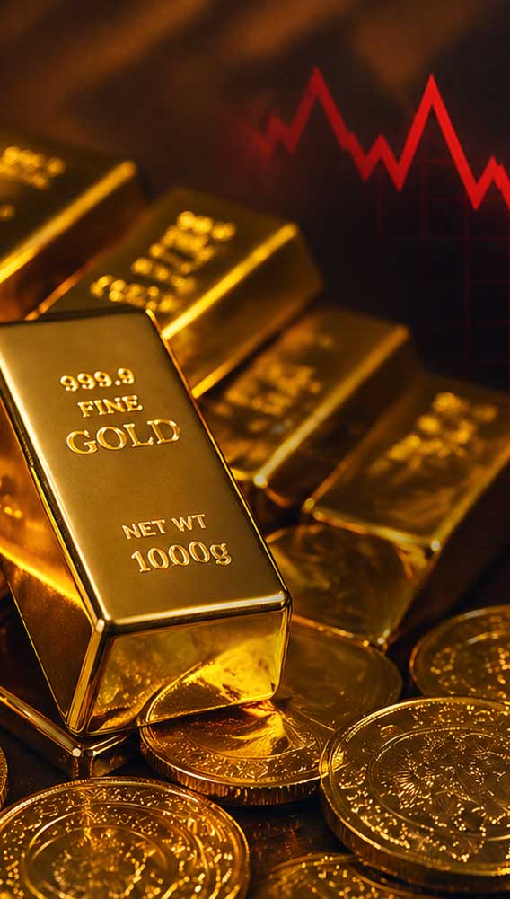 Altında düşüş sürüyor: Gözler Fed kararında