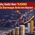 Altınkılıç Gıda’dan dev bedelsiz hamle: Sermaye 13 kat artıyor