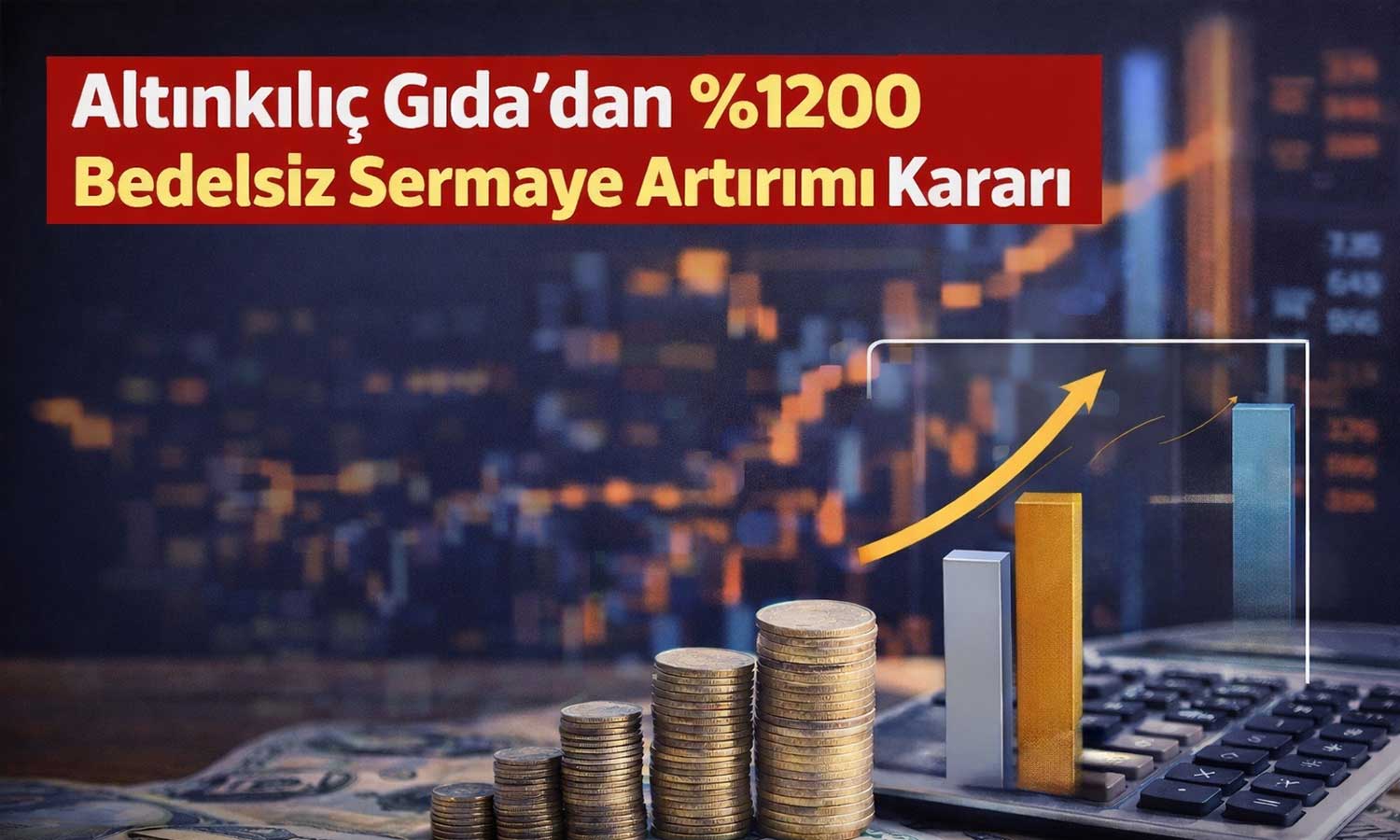 Altınkılıç Gıda’dan dev bedelsiz hamle: Sermaye 13 kat artıyor