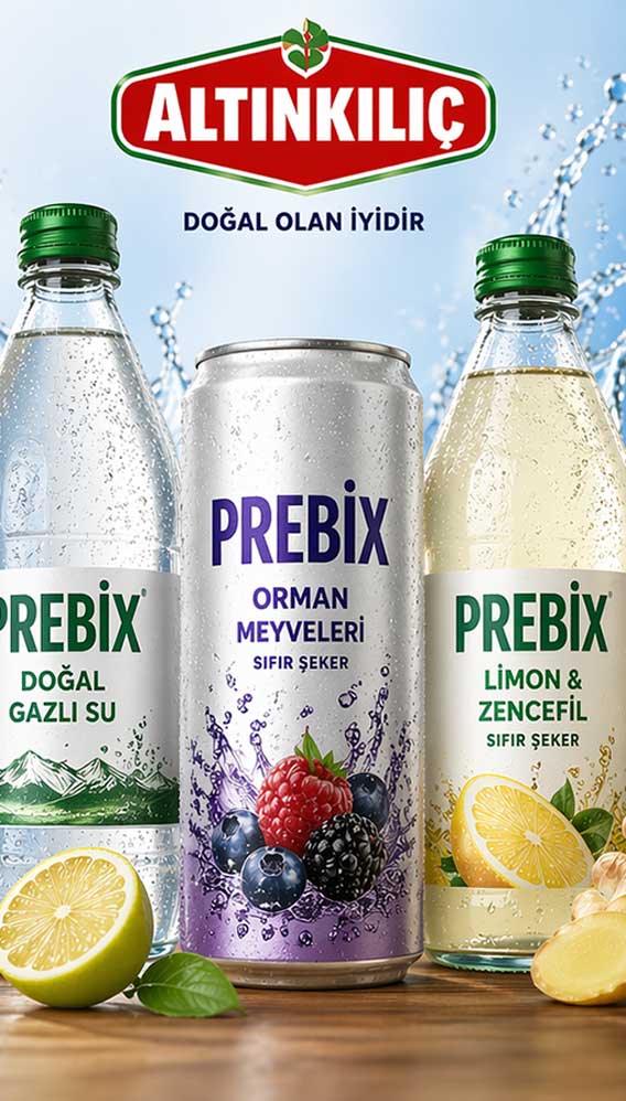 Altınkılıç’tan yeni sektör hamlesi: Gazlı içecekte PREBİX dönemi