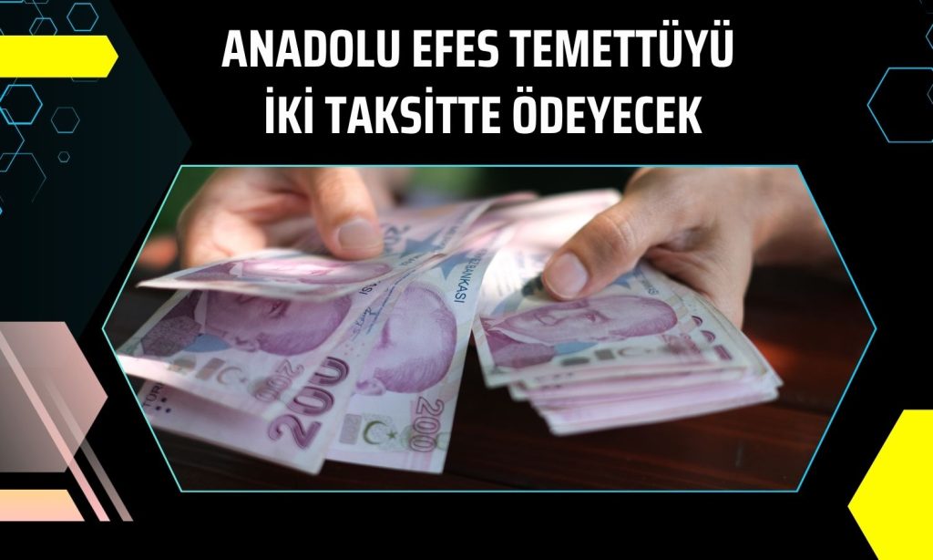 Anadolu Efes’ten 2 milyar TL’lik temettü kararı