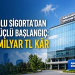 Anadolu Sigorta’dan 2026’nın ilk çeyreğinde rekor gelir