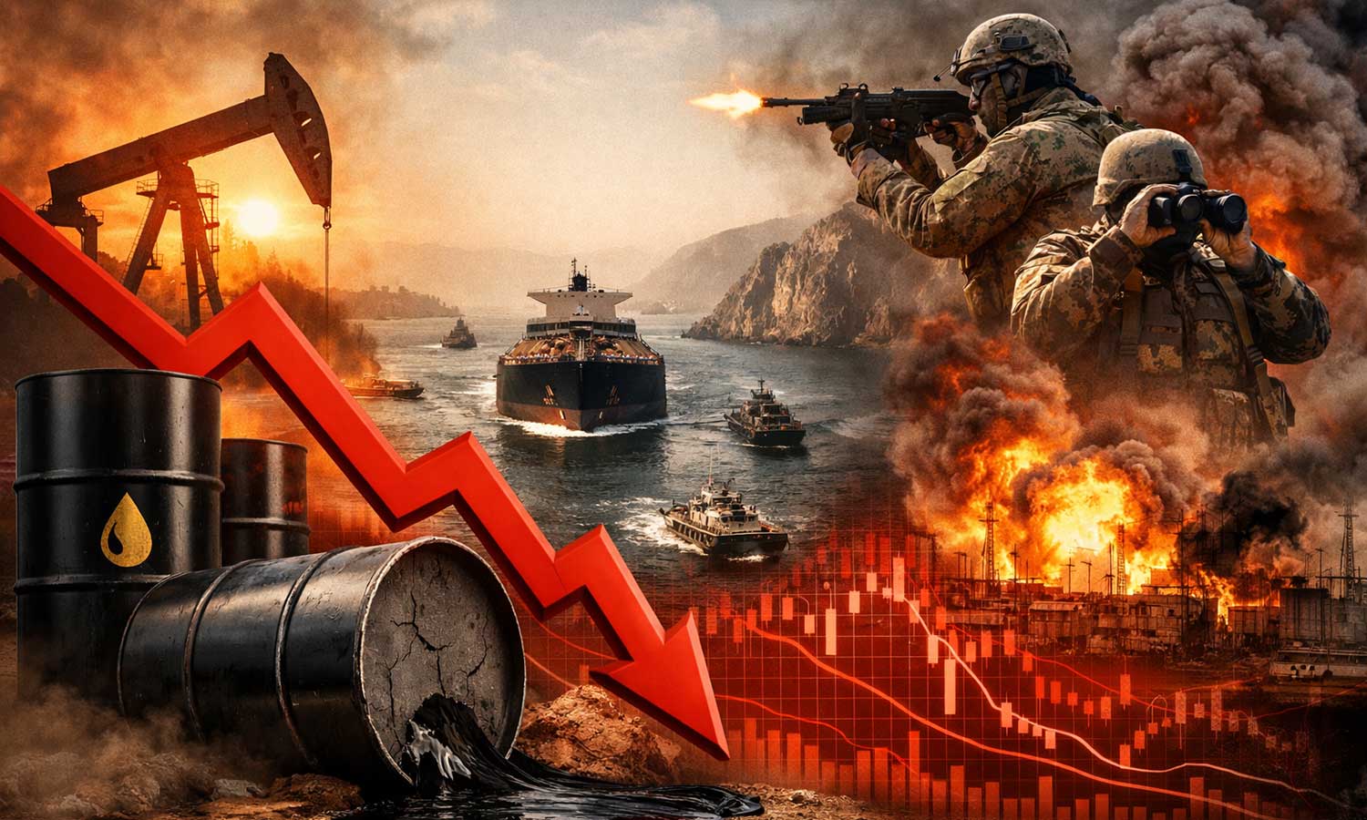 Ateşkes umudu petrolü vurdu: Fiyatlar sert geriledi