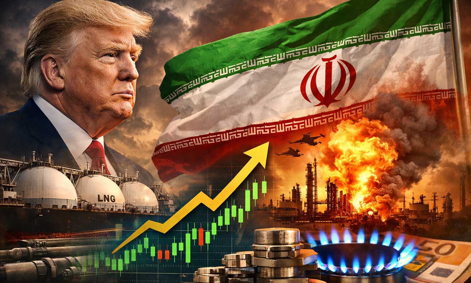 Avrupa’da gaz fiyatları İran gerilimiyle sert yükseldi