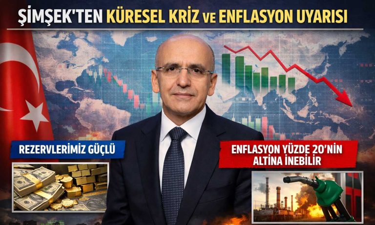 Bakan Şimşek: Küresel şok büyük, Türkiye dirençli