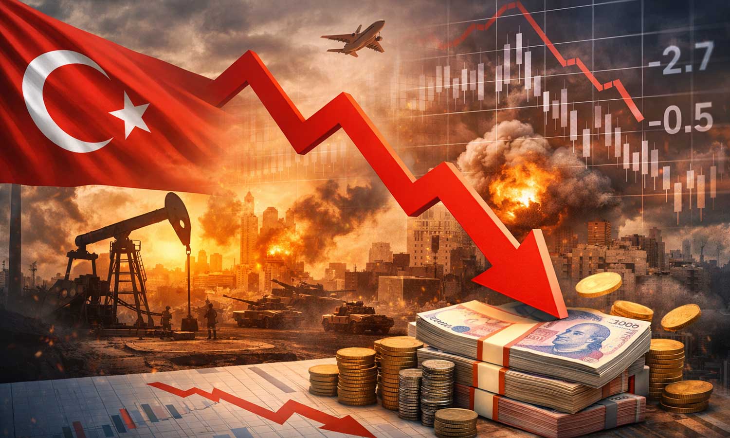 BBVA: Savaş riski Türkiye ekonomisinde aşağı yönlü baskı yaratıyor