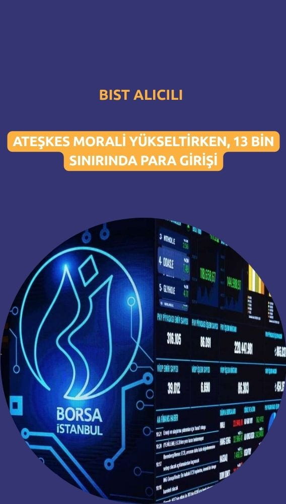 BIST haftaya moralli başladı: 13 bin sınırında para girişi gözleniyor