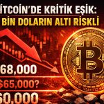 Bitcoin’de kritik eşik: 68 bin doların altı riskli