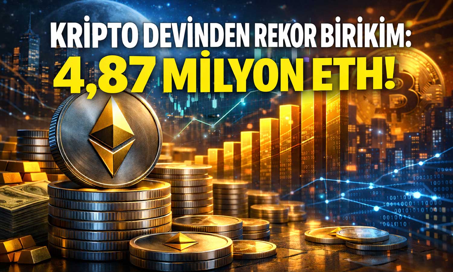 Bitmine’dan dev hamle: Ethereum arzının yüzde 4’ünü aştı