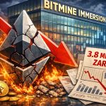 Bitmine’den dev zarar: 3,8 milyar dolarlık ETH darbesi