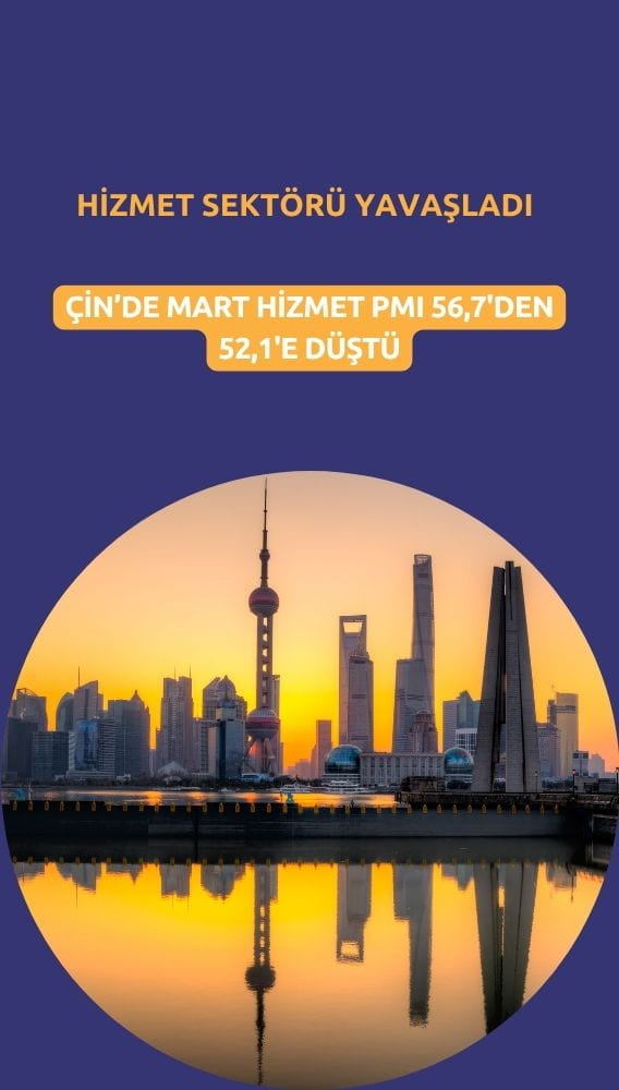 Çin'de hizmet yavaşlaması: Küresel riskler görünümü zorluyor