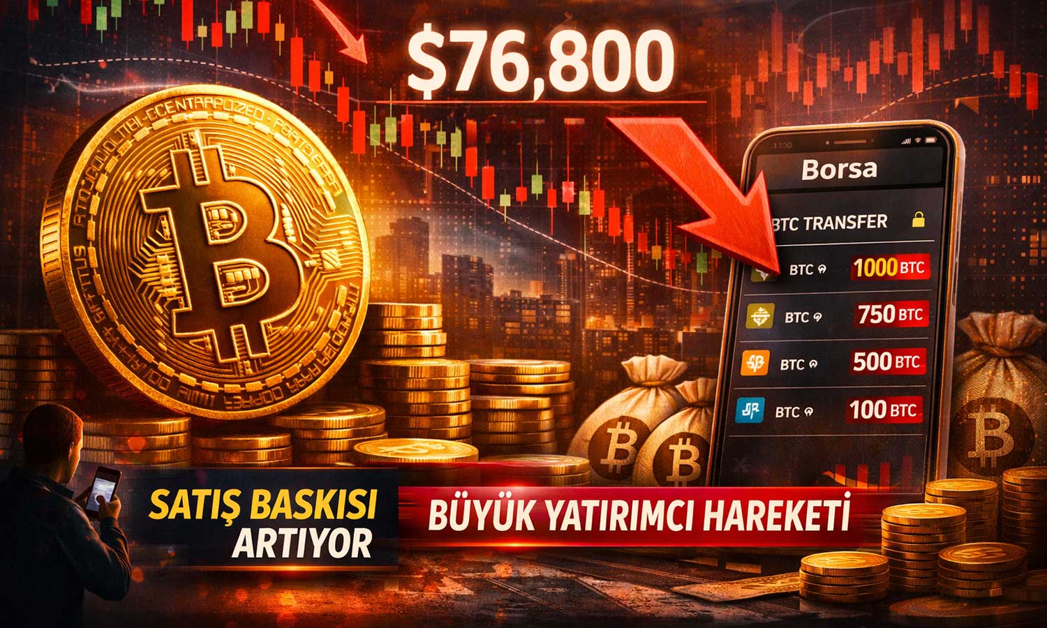 CryptoQuant uyardı: Bitcoin rallisi satış baskısıyla karşı karşıya
