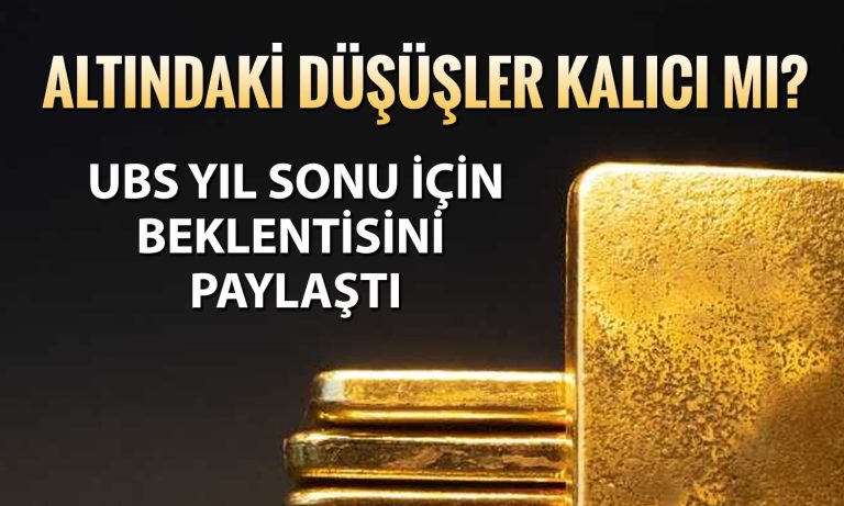 Dev bankadan altın tahmini: Yıl sonunda 5900 dolar olabilir