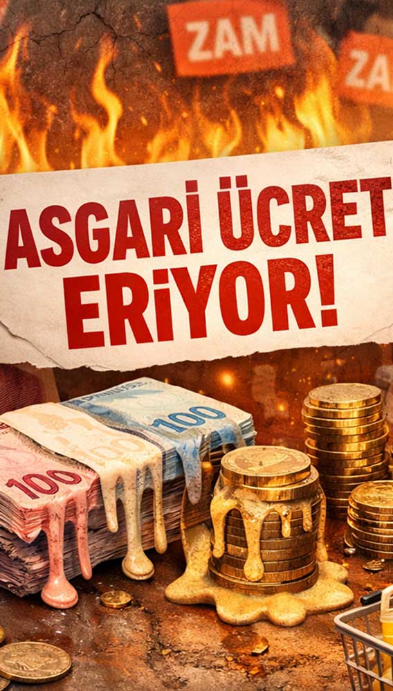 DİSK-AR raporu: Asgari ücret ve emekli maaşı geriledi