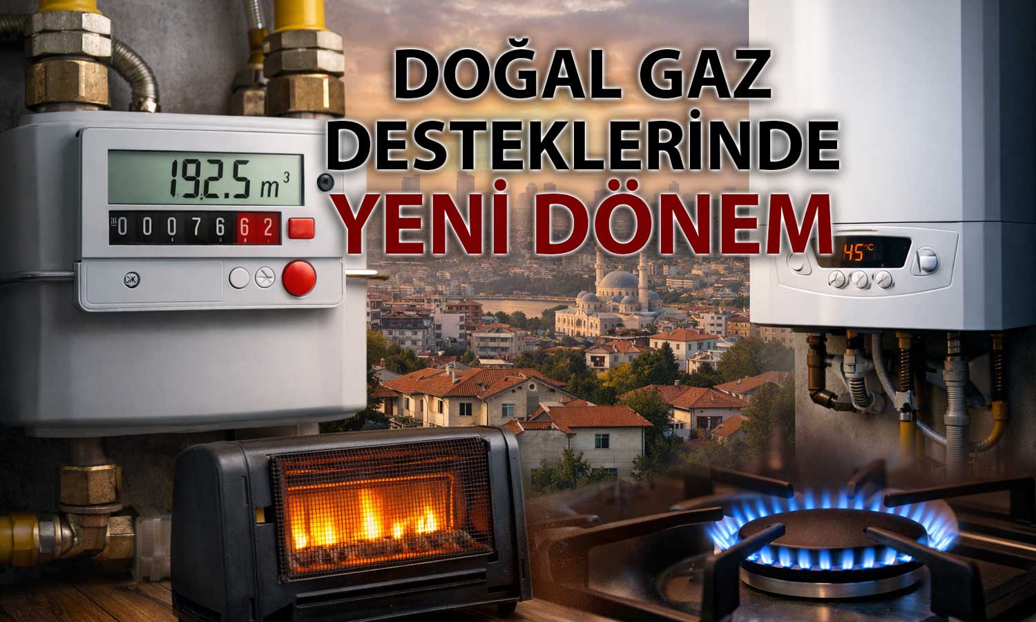 Doğal gazda yeni dönem: İl bazlı kademeli tarife başladı