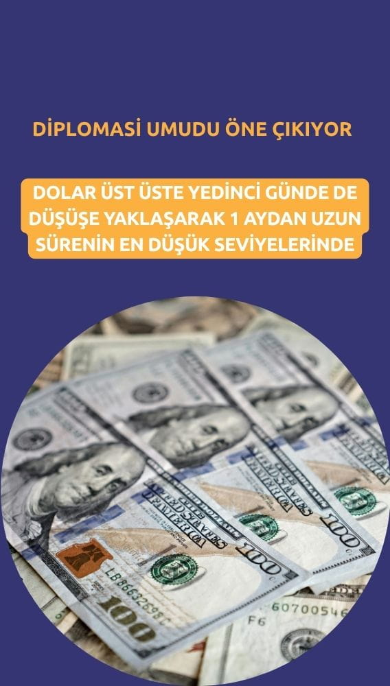 Güvenli liman dolar zayıflıyor: Diplomasi umudu öne çıktı