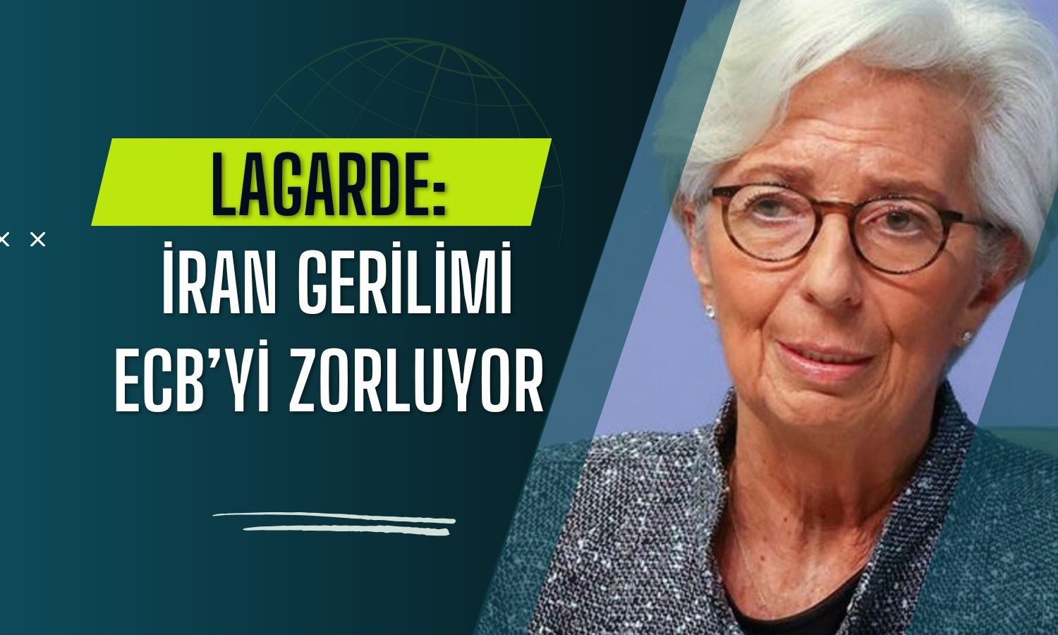 ECB Başkanı savaş kaynaklı çifte belirsizlik için uyardı!
