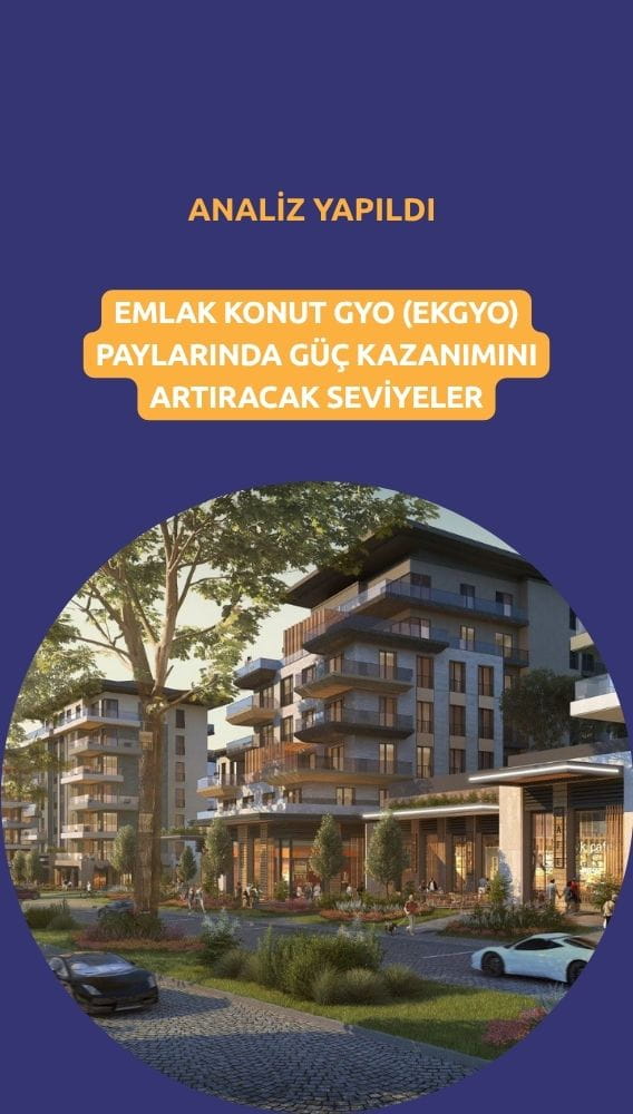 Teknik analiz yayımlandı: EKGYO'da güç kazanımı artabilir