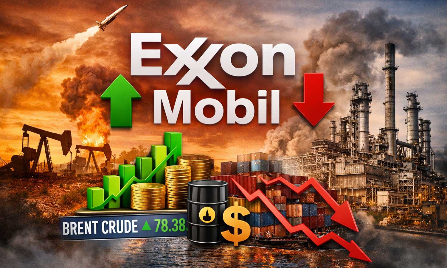 Enerji fiyatları Exxon’u destekledi: Sevkiyat etkisi kârı gölgeledi