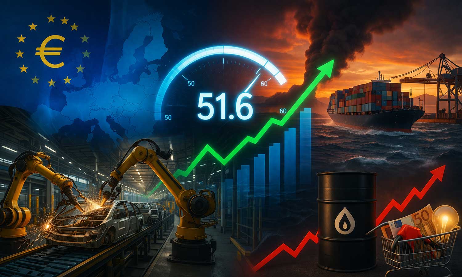 Euro Bölgesi imalatında 45 ayın zirvesi: Büyüme kırılgan