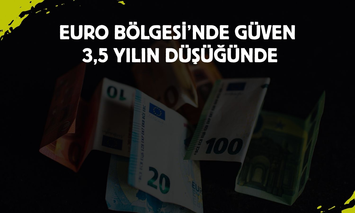 Euro Bölgesi’nde tüketici güveni Nisan’da sert geriledi