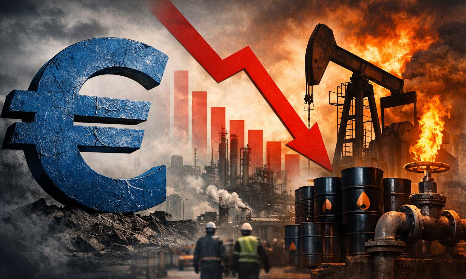 Euro Bölgesi’nde büyüme alarmı: PMI 9 ayın dibinde