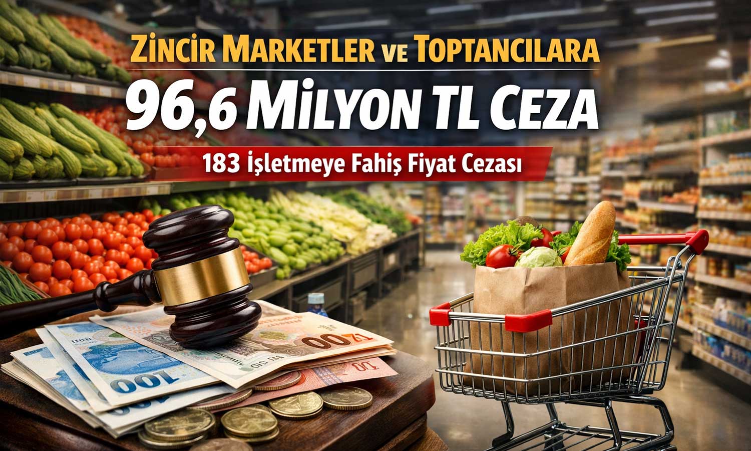 Fahiş fiyat artışına sıkı denetim: 183 işletmeye yaptırım