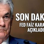 FED Nisan için beklenen faiz kararını açıkladı