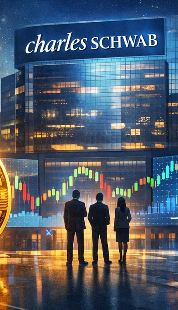 Finans devi Schwab, 2026’da kripto alım satımına başlıyor