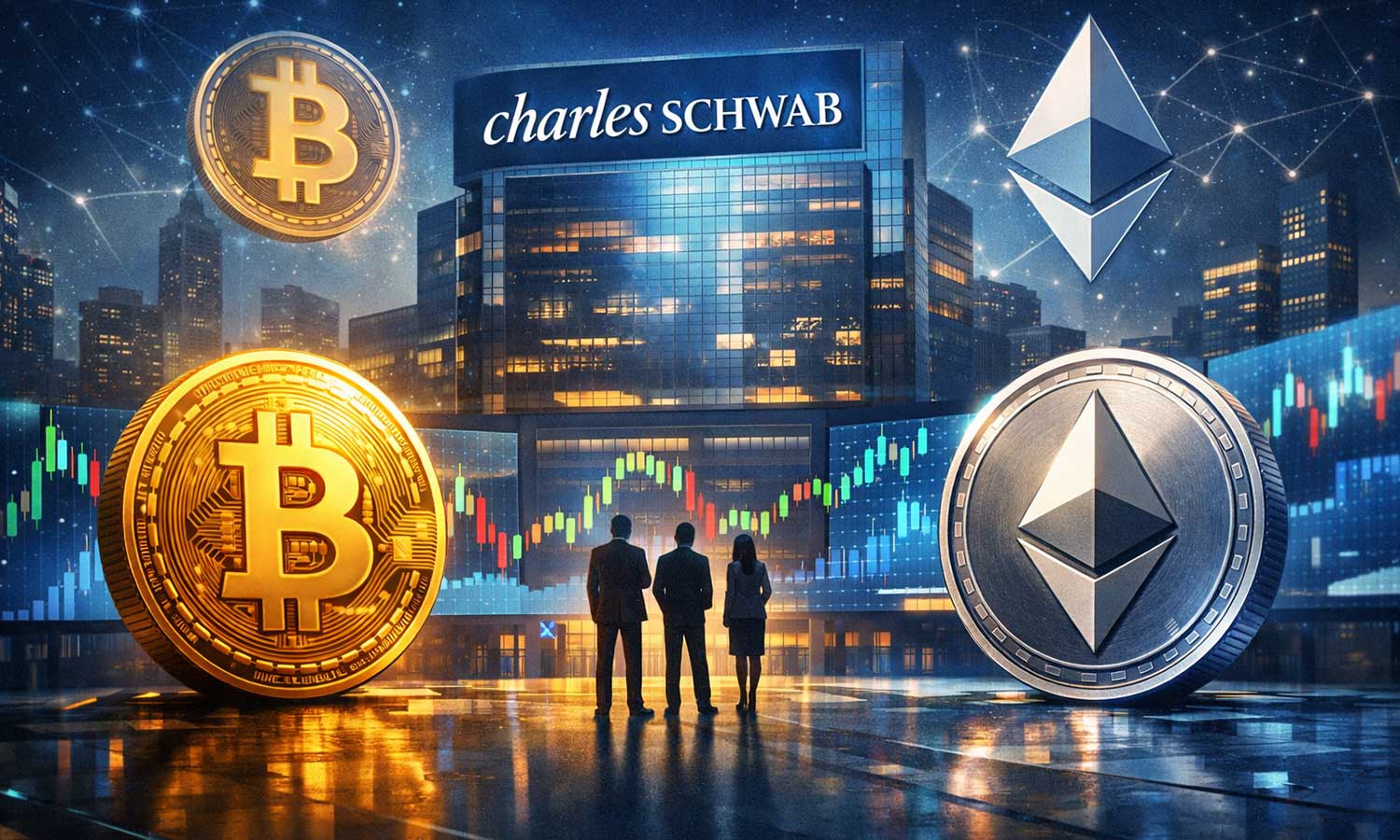 Finans devi Schwab, 2026’da kripto alım satımına başlıyor