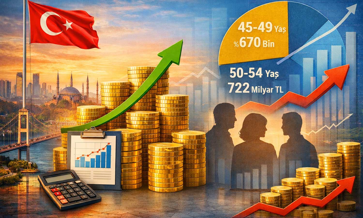 Fon piyasası büyüyor: Toplam büyüklük 9 trilyona yaklaştı