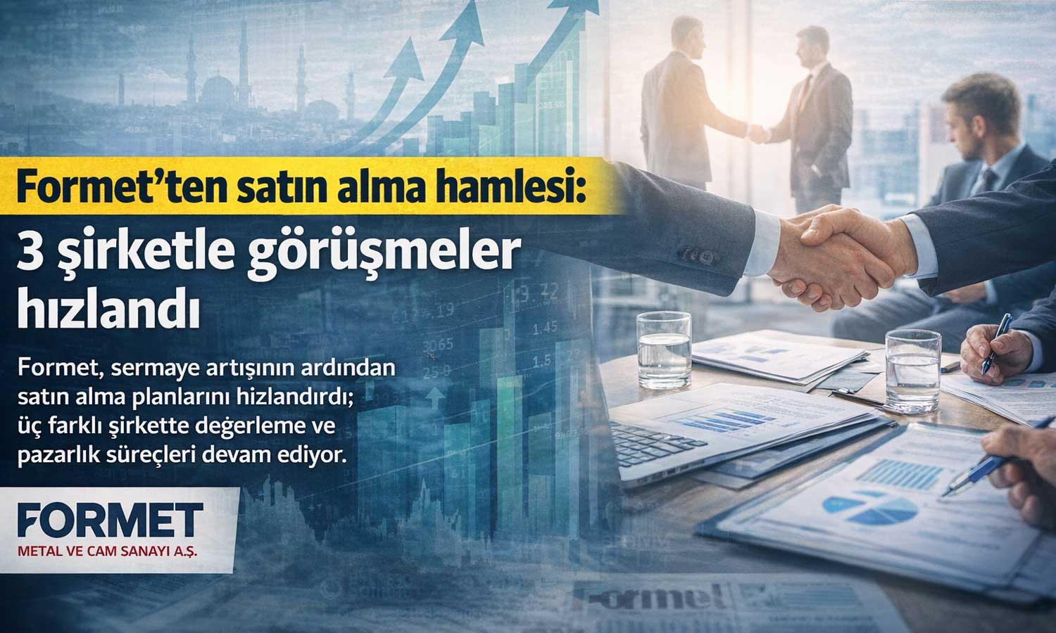 Formet’ten satın alma hamlesi: 3 şirketle görüşmeler hızlandı