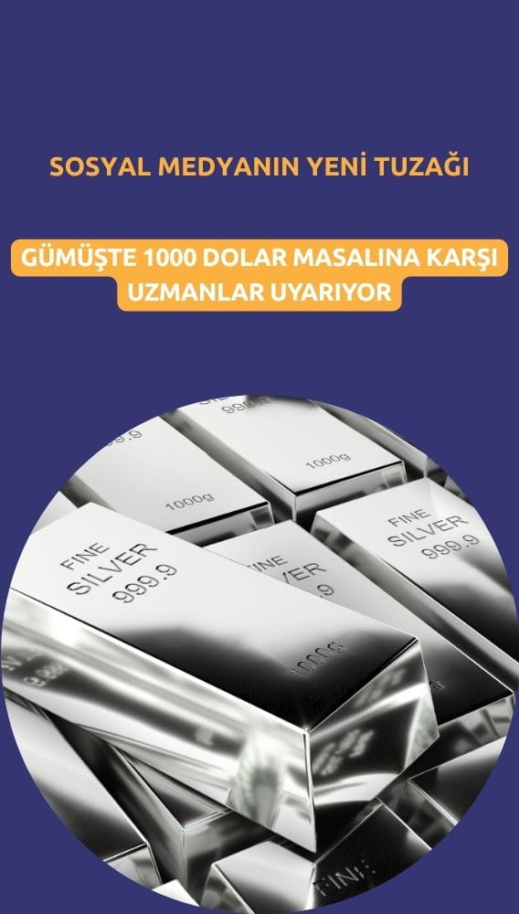 Gümüş yatırımcıları dikkat: Sosyal medyada dolaşan illüzyona kanmayın