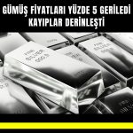 Gümüşte sert satış: Son 1 ayda yüzde 20’den fazla düştü