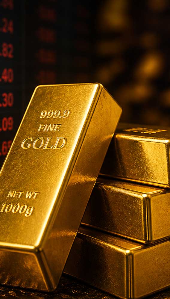 Güvenli liman altın düşüşte: 5 haftalık seri sona erdi