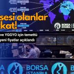 Hissesi olanlar dikkat: GARAN ve YGGYO’da temettü sonrası yeni fiyatlar