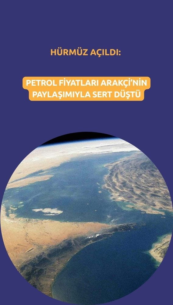 İran Hürmüz'ü tamamen açtı: Petrol fiyatları çakılıyor