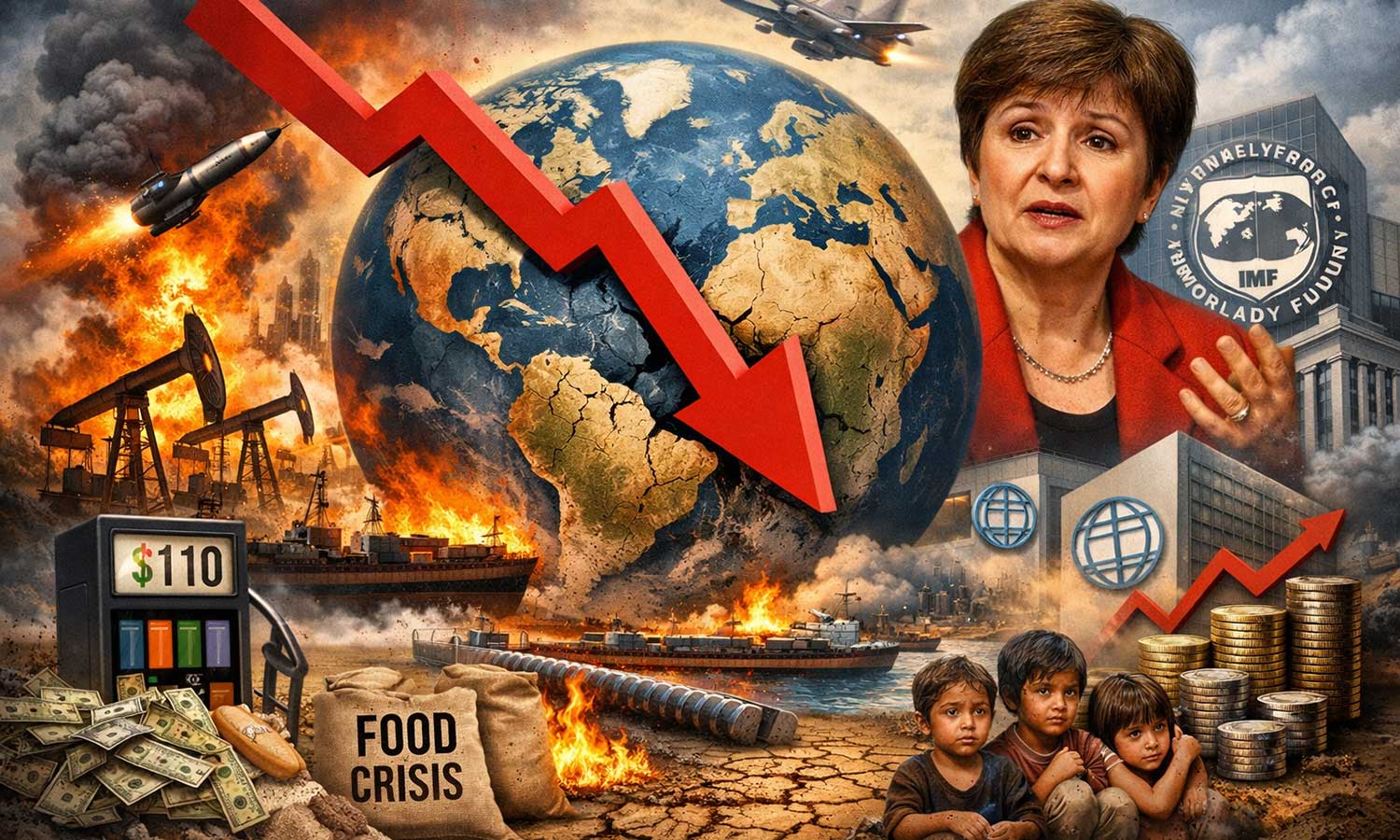 IMF uyardı: Savaşın etkisi “yüksek fiyat, düşük büyüme” olacak