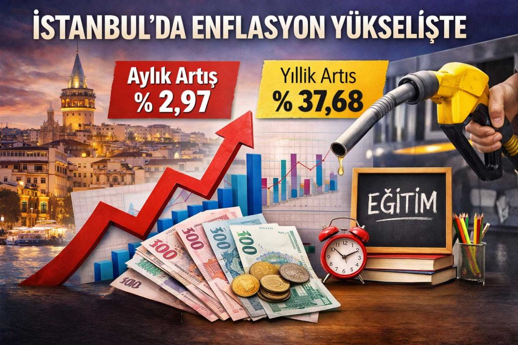 İstanbul’da enflasyon Mart’ta hız kesmedi