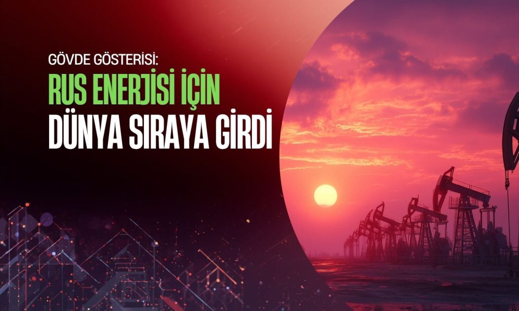 Kremlin’den gövde gösterisi: “Rus petrolü ve gazı için sıraya girdiler”
