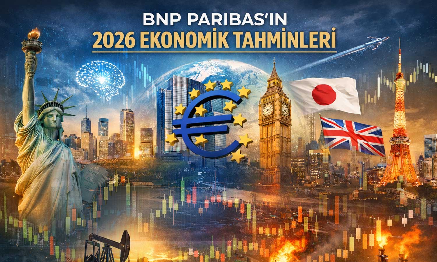 Küresel ekonomide dengeler değişiyor: BNP Paribas’tan 2026 tahminleri