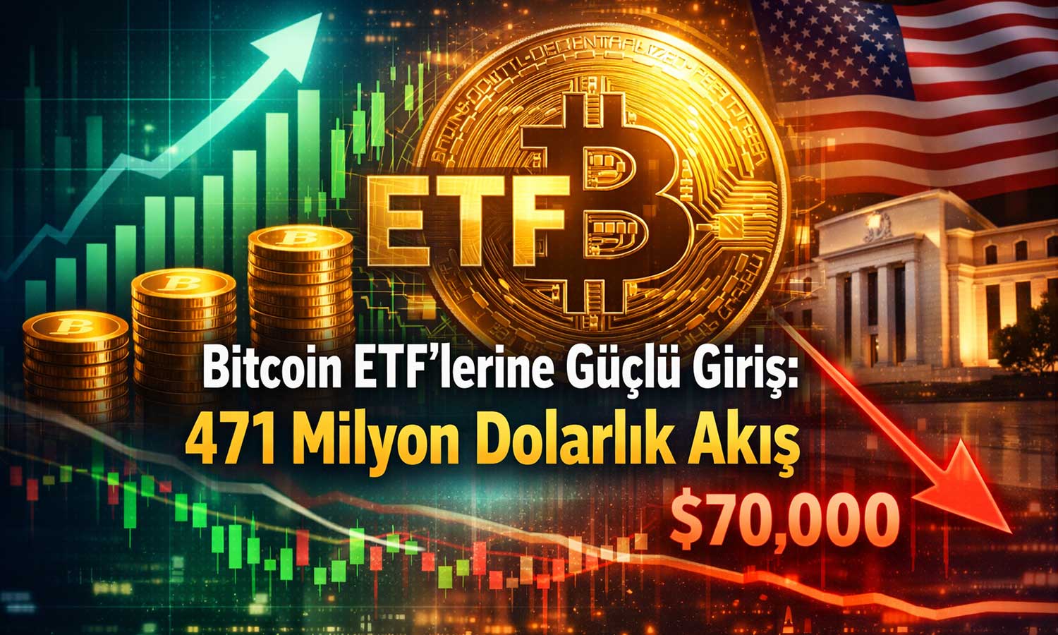 Kurumsal talep artıyor: Bitcoin ETF’leri Şubat’tan bu yana zirvede