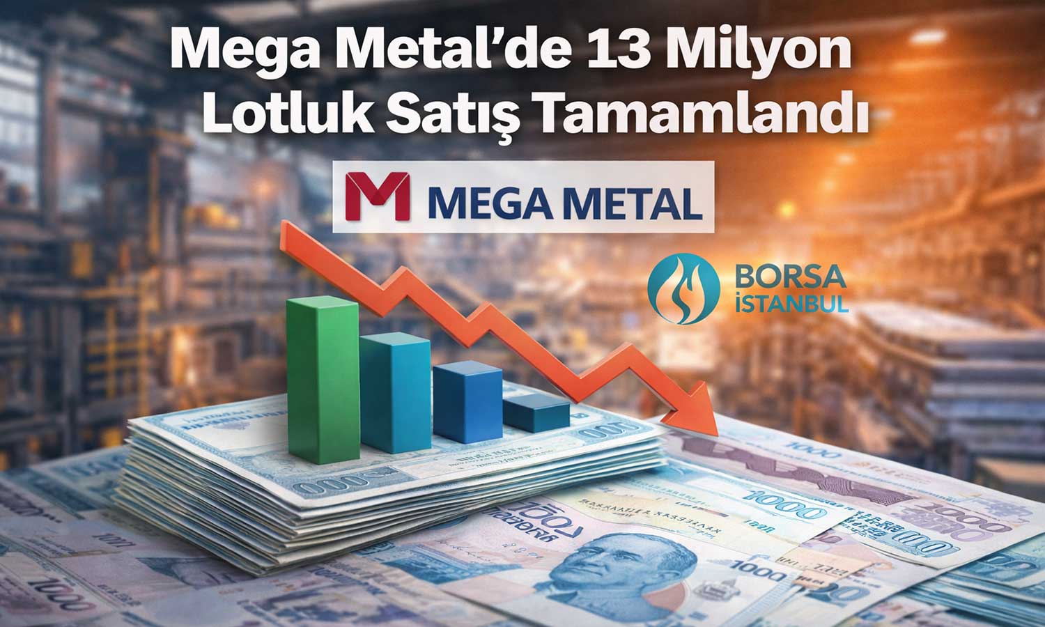 Mega Metal’de ortak satışı sonuçlandı: Pay oranları geriledi