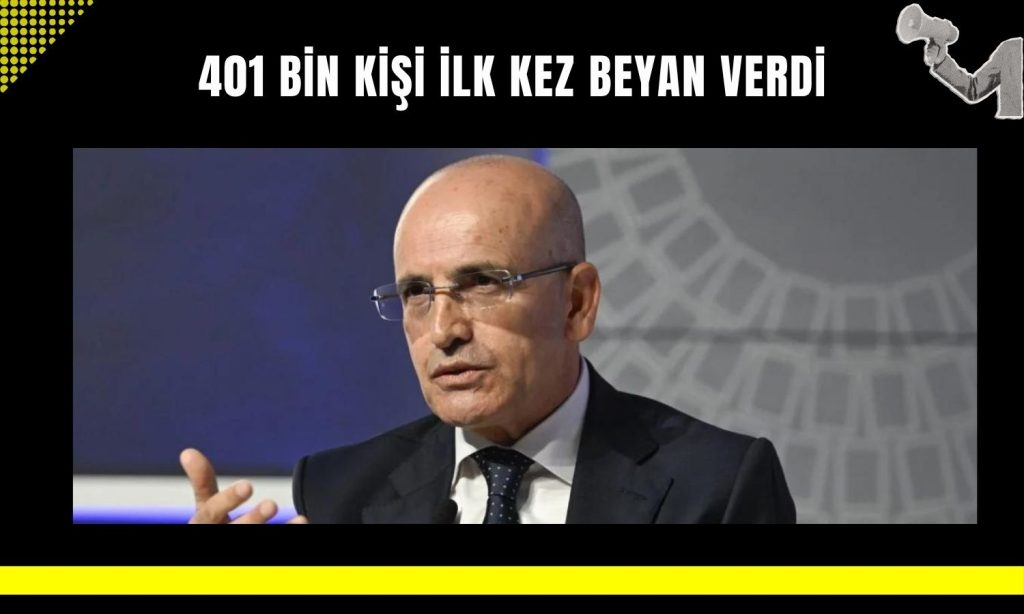 Mehmet Şimşek: Gelir vergisi beyannamesinde rekor