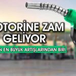 Motorine rekor zam yolda! 7,6 TL’lik artış için tarih belli oldu