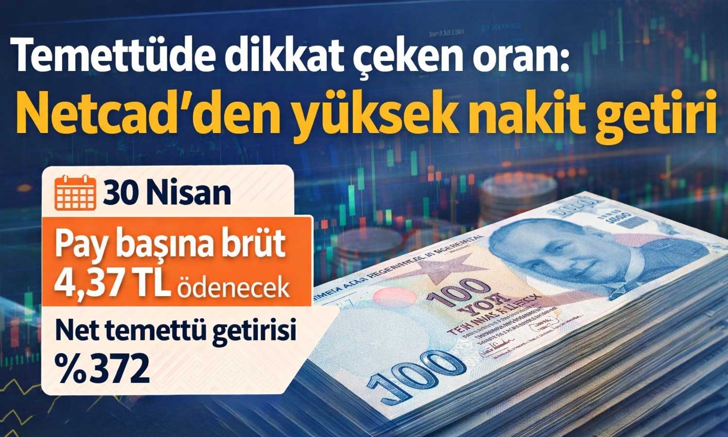 Netcad’den yatırımcıya güçlü temettü: 600 milyon TL dağıtım