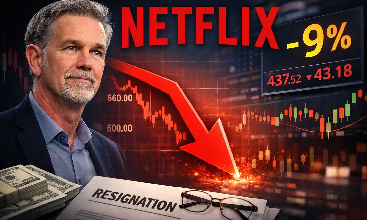 Netflix bilançosu güçlü geldi, hisseler sert düştü